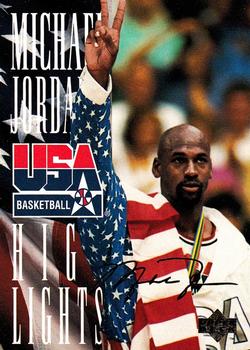 1994 Upper Deck USA - Michael Jordan's Highlights #JH5 Michael Jordan