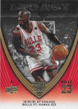 2008-09 Upper Deck Michael Jordan Legacy Collection #533 Michael Jordan - Game 533