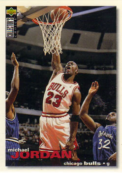 1995-96 Collector's Choice #45 Michael Jordan