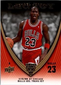 2008-09 Upper Deck Michael Jordan Legacy Collection #271 Michael Jordan - Game 271
