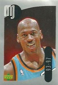 1998 Upper Deck Michael Jordan Stickers #48 Michael Jordan