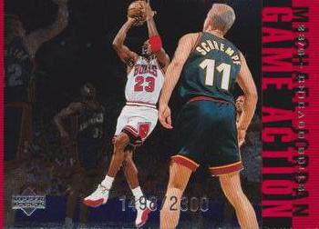 1998 Upper Deck Michael Jordan Living Legend - Game Action Red #G20 Michael Jordan