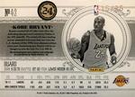 2010-11 Playoff National Treasures - Century Materials Prime Signatures #42 Kobe Bryant AU, MEM, SN25, EXCH
