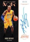 2016-17 Panini Noir - Auto Noir Color Gold #61 Kobe Bryant AU, SN25