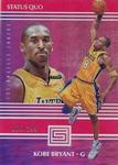 2017-18 Panini Status - Status Quo Red #3 Kobe Bryant SN299