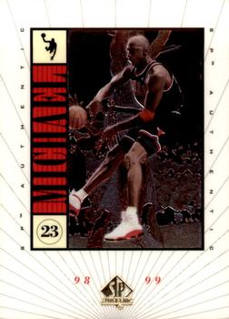 1998-99 SP Authentic - MICHAEL #M4 Michael Jordan