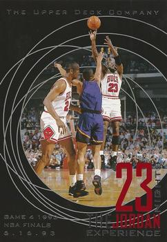 1996 Upper Deck 23 Nights: The Jordan Experience Jumbo #12 Michael Jordan