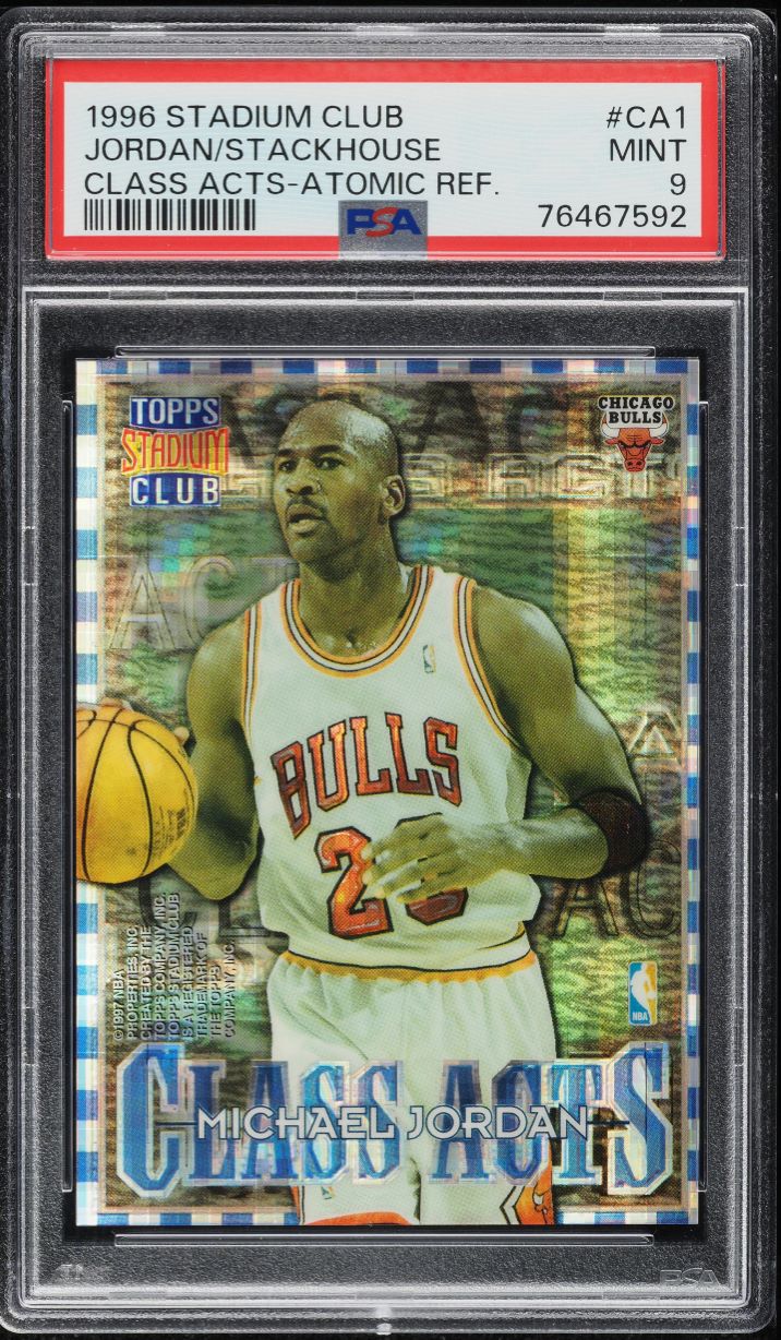 1996 Stadium Club Class Acts Atomic Refractor #CA1