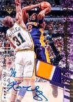 2000-01 Upper Deck - UD Game Jersey Patches (Series Two) #KB-PA Kobe Bryant AU, MEM, SN8 MEM: Patch; 2001 copyright
