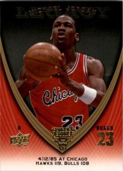 2008-09 Upper Deck Michael Jordan Legacy Collection #81 Michael Jordan - Game 81