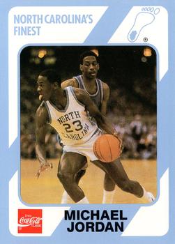 1989 Collegiate Collection North Carolina's Finest #17 Michael Jordan