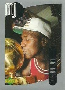 1998 Upper Deck Michael Jordan Stickers #28 Michael Jordan