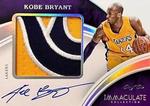 2015-16 Panini Immaculate Collection - Premium Patch Autographs Platinum #PPA-KBR Kobe Bryant AU, MEM, SN1