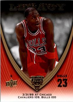 2008-09 Upper Deck Michael Jordan Legacy Collection #333 Michael Jordan - Game 333