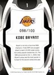 2009-10 Panini Certified - Gold Team Blue #1 Kobe Bryant SN100
