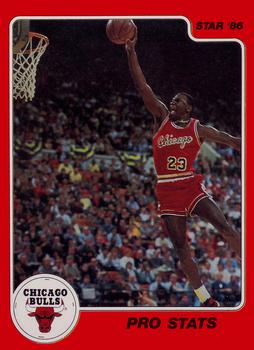 1986 Star Michael Jordan #4 Michael Jordan / Pro Stats