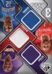 2009-10 SP Game Used - 3 Star Swatches #3S-BMH Kobe Bryant / Dwight Howard / Tracy McGrady MEM, SN299