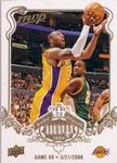 2008-09 Upper Deck MVP - Kobe Bryant MVP White #NNO Kobe Bryant Game 69