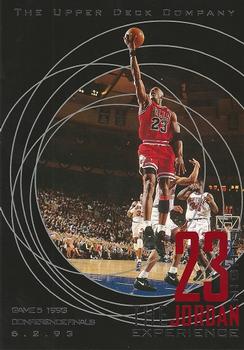 1996 Upper Deck 23 Nights: The Jordan Experience Jumbo #6 Michael Jordan