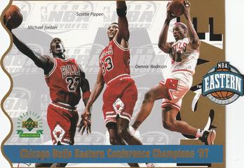 1997 Upper Deck Authenticated Conference Champions '97 #NNO Chicago Bulls Eastern Conference Champions '97