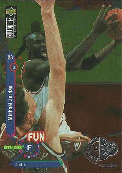 1995-96 Collector's Choice - Player's Club Platinum #169 Michael Jordan