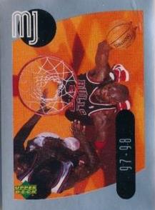 1998 Upper Deck Michael Jordan Stickers #50 Michael Jordan