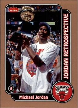 2008-09 Fleer - Michael Jordan Retrospective #MJ-22 Michael Jordan