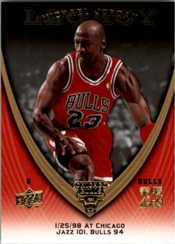 2008-09 Upper Deck Michael Jordan Legacy Collection #891 Michael Jordan - Game 891