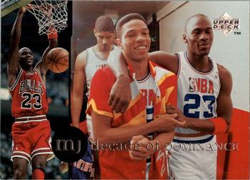 1994 Upper Deck Jordan Rare Air - Decade of Dominance #J4 Michael Jordan