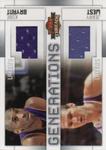 2009-10 Panini Threads - Generations Materials #1 Jerry West / Kobe Bryant MEM, SN100