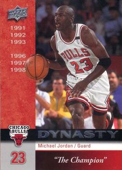 2008-09 Upper Deck - Dynasty Chicago Bulls #CHI-10 Michael Jordan