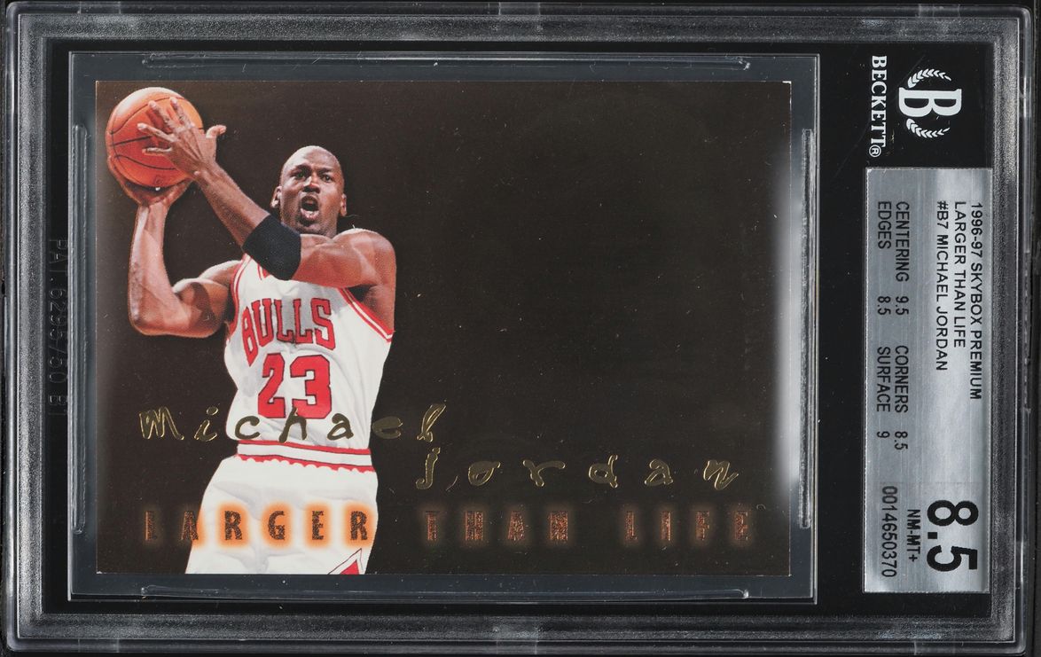 1996 Skybox Premium Larger Than Life #B7
