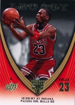 2008-09 Upper Deck Michael Jordan Legacy Collection #208 Michael Jordan - Game 208