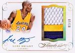 2014-15 Panini Flawless - Patch Autographs Gold #PA-KB Kobe Bryant AU, MEM, SN10