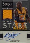 2012-13 Panini Select - Select Stars Jersey Autographs #2 Kobe Bryant AU, MEM, SN199