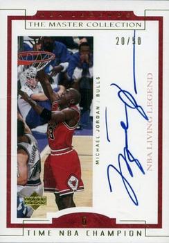 2000 Upper Deck Legends Master Collection - Living Legends Autographs #ML4 Michael Jordan