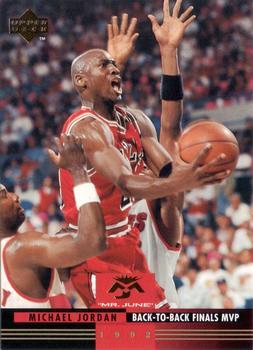 1993-94 Upper Deck German #171 Michael Jordan / Back-To-Back