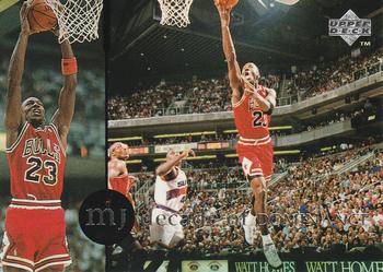 1994-95 Collector's Choice Spanish - Michael Jordan Rare Air Decade of Dominance #J8 Michael Jordan