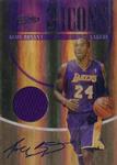 2010-11 Panini Absolute Memorabilia - NBA Icons Materials Signatures #9 Kobe Bryant AU, MEM, SN25