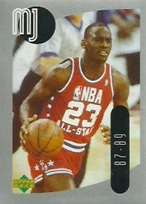 1998 Upper Deck Michael Jordan Stickers #17 Michael Jordan