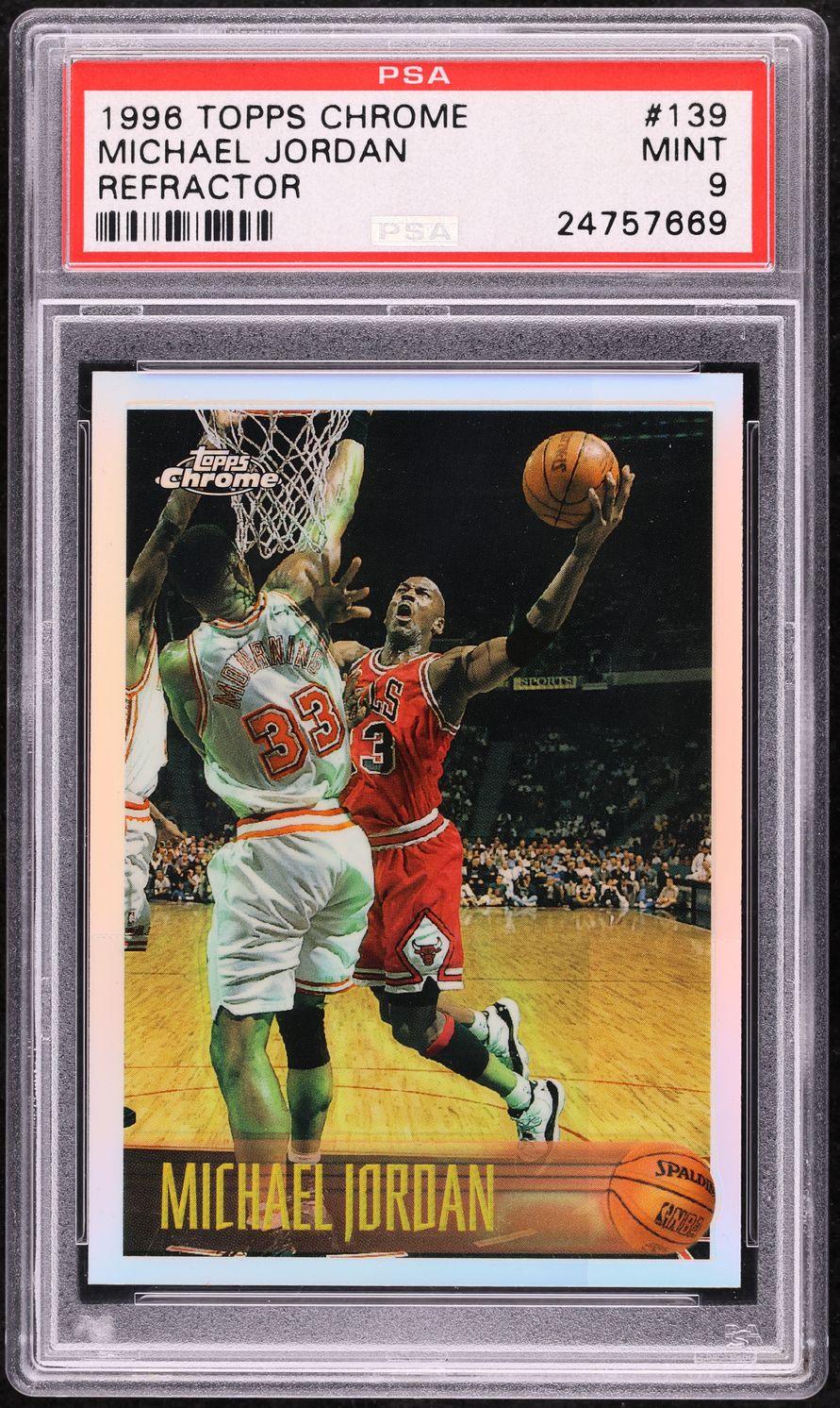 1996 Topps Chrome Refractor #139R