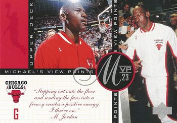 1996 Upper Deck Michael Jordan Michael's Viewpoints Jumbo #VP2 Michael Jordan