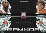 2009-10 Donruss Elite - Teamwork Combos #13 Kobe Bryant / Pau Gasol