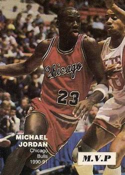 1990-91 NBA Superstars MVP (unlicensed) #3 Michael Jordan