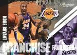 2009-10 Panini Prestige - Franchise Favorites #9 Kobe Bryant