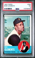 1963 Topps #540 Bob Clemente