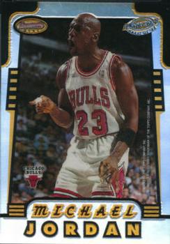 1996-97 Bowman's Best - Honor Roll Refractors #HR2 Michael Jordan / Hakeem Olajuwon