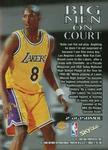 1997-98 SkyBox Z-Force - Big Men on Court #2 BMOC Kobe Bryant
