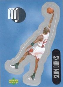 1998 Upper Deck Michael Jordan Stickers - Stick-Ums #SU31 Michael Jordan