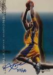 2001-02 Upper Deck Ultimate Collection - Autographed Buybacks #45 Kobe Bryant AU, SN40 2000-01 Black Diamond